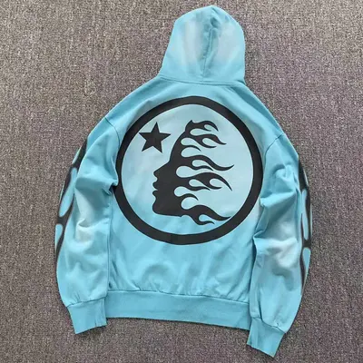 ¥205 HELLSTAR HOODIE 412190917(im 170cm 57kg i wear size S in the phot)