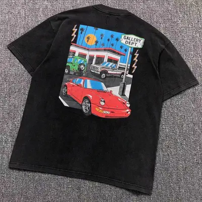 ￥105 GALLERY DEPT T-SHIRT 412202517（im 170cm 57kg i wear size S in the phot）
