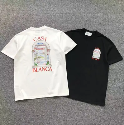 ￥85 CASABLANCA T-SHIRT 312200532（im 170cm 57kg i wear size M in the phot）