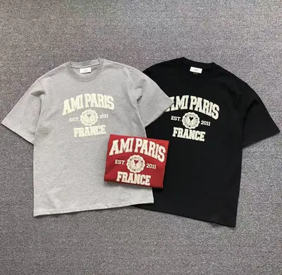 ￥98 AMI T-SHIRT 412202017（im 170cm 57kg i wear size S in the phot）