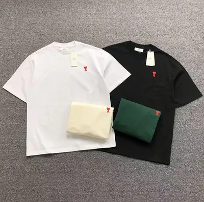 ￥95 AMI T-SHIRT 412201617（im 170cm 57kg i wear size S in the phot）