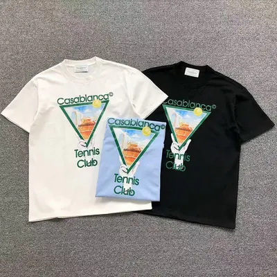 ￥85 CASABLANCA T-SHIRT 312200632（im 170cm 57kg i wear size M in the phot）