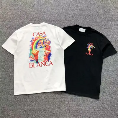 ￥85 CASABLANCA T-SHIRT 312200832（im 170cm 57kg i wear size M in the phot）