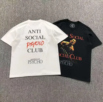 ￥85 ANTI SOCIAL SOCIAL CLUB T-SHIRT 312232502（im 170cm 57kg i wear size M in the phot）