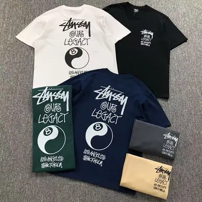 ￥85 STUSSY T-SHIRT 312231202（im 170cm 57kg i wear size M in the phot）