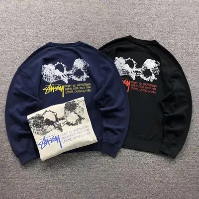 ￥158 STUSSY HOODIE 412242002（im 170cm 57kg i wear size L in the phot）