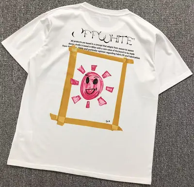 ￥75 OFF-WHITE T-SHIRT 412253245（im 170cm 57kg i wear size M in the phot）