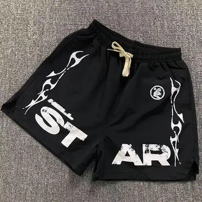 ￥118 HELLSTAR SHORTS 412295617（im 170cm 55kg i wear size L in the phot）