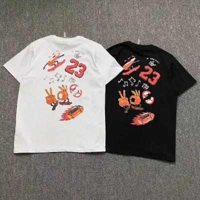￥75 A⭐R J⭐R⭐AN T-SHIRT 412301757（im 170cm 57kg i wear size M in the phot）