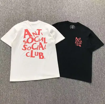 ¥85 ANTI SOCIAL SOCIAL CLUB T-SHIRT(im 170cm 57kg i wear size M in the phot)