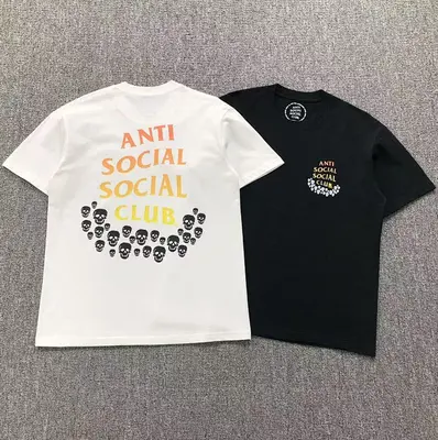 ¥85 ANTI SOCIAL SOCIAL CLUB T-SHIRT 111043802(im 170cm 57kg i wear size M in the phot)