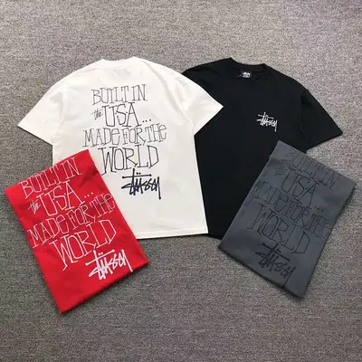 ¥78 STUSSY T-SHIRT 31140902(im 170cm 57kg i wear size M in the phot)