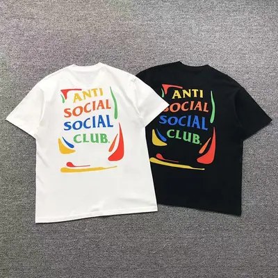 ¥85 ANTI SOCIAL SOCIAL CLUB T-SHIRT 111042802(im 170cm 57kg i wear size M in the phot)
