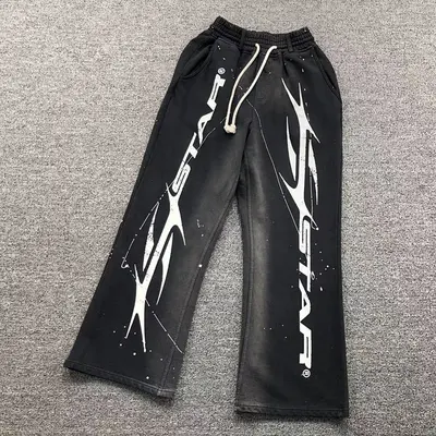￥258 HELLSTAR TROUSERS 31161472（im 170cm 57kg i wear size M in the phot）