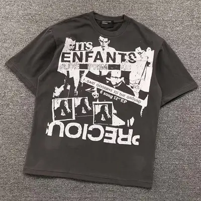 ￥118 ENFANTS RICHES DEPRIMES T-SHIRT 41170617（im 170cm 57kg i wear size S in the phot）