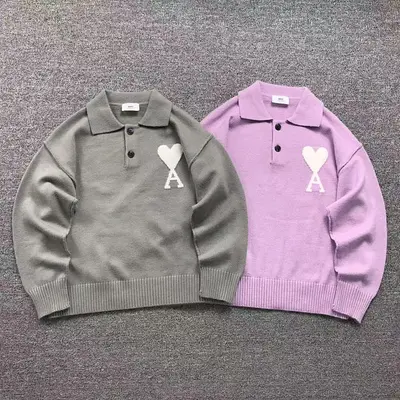 ￥168 AMI SWEATER 211071021（im 170cm 57kg i wear size M in the phot）