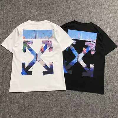 ¥78 OFF-WHITE T-SHIRT 41187345(im 170cm 57kg i wear size M in the phot)