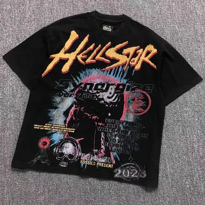 ￥108 HELLSTAR T-SHIRT 311111517（im 170cm 55kg i wear size M in the phot）