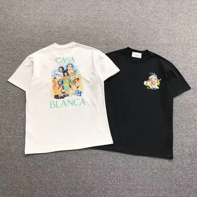 ￥85 CASABLANCA T-SHIRT 311120632（im 170cm 57kg i wear size M in the phot）