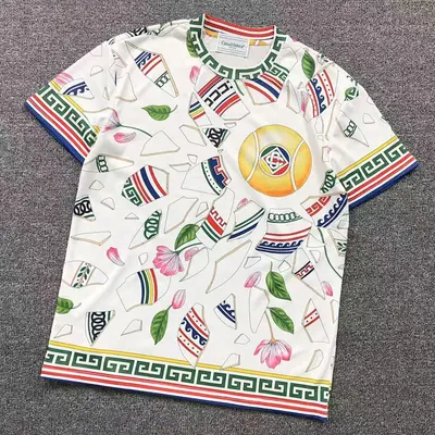 ￥79 CASABLANCA T-SHIRT 311120232（im 170cm 57kg i wear size M in the phot）