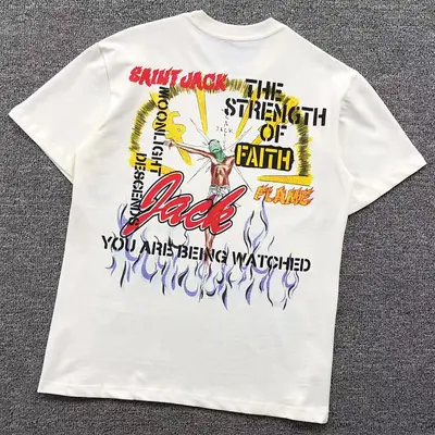 ￥85 TRAVIS SCOTT T-SHIRT 41135146（im 170cm 57kg i wear size S in the phot）