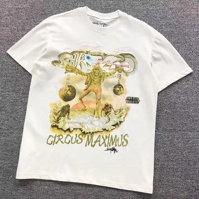 ￥85 TRAVIS SCOTT T-SHIRT 411134046（im 170cm 57kg i wear size S in the phot）