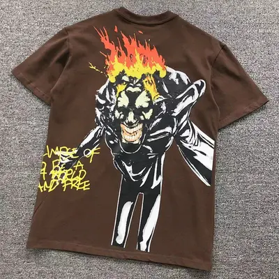 ￥85 TRAVIS SCOTT T-SHIRT 411134546（im 170cm 57kg i wear size S in the phot）
