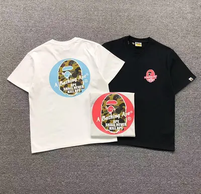 ¥79 BAPE T-SHIRT 411182742(im 170cm 57kg i wear size S in the phot)