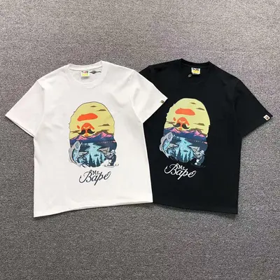 ¥79 BAPE T-SHIRT 411182542(im 170cm 57kg i wear size S in the phot)