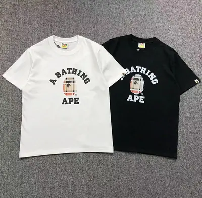 ￥78 BAPE T-SHIRT 411181442（im 170cm 57kg i wear size S in the phot）