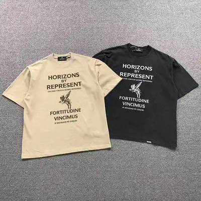 ￥118 REPRESENT T-SHIRT 4111270817（im 170cm 55kg i wear size S in the phot）