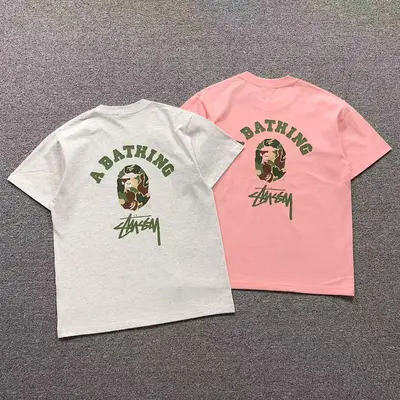 ¥78 BAPE STUSSY T-SHIRT 1102091742