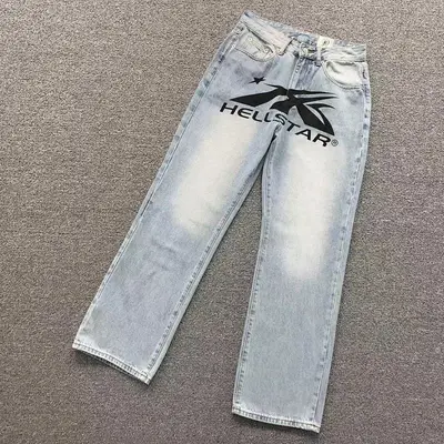 ¥185 HELLSTAR TROUSERS 502142617(im 170cm 57kg i wear size S in the phot)