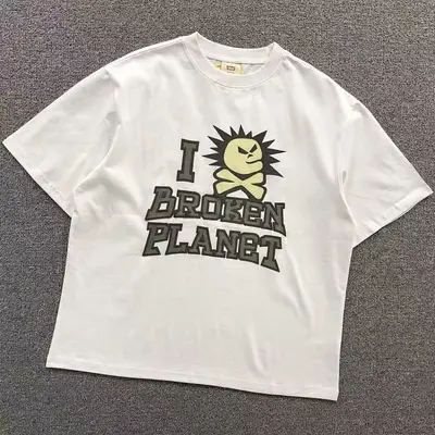 ¥98 BROKEN PLANET T-SHIRT 502150317(im 170cm 57kg i wear size S in the phot)