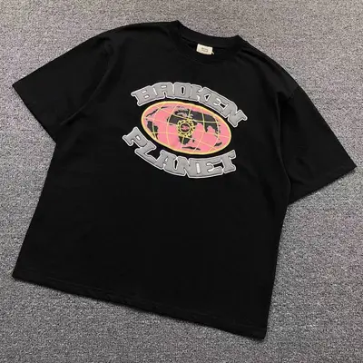 ¥98 BROKEN PLANET T-SHIRT 502152117(im 170cm 57kg i wear size S in the phot)