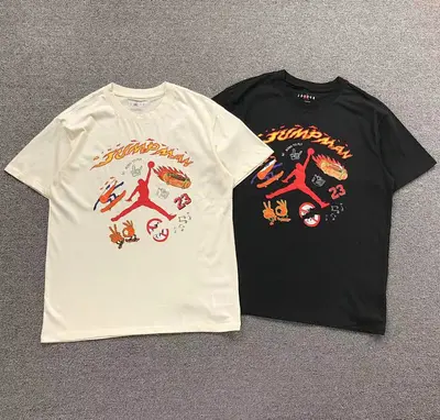 ¥115 A⭐R J⭐R⭐AN T-SHIRT 502160419(im 170cm 57kg i wear size XL in the phot)