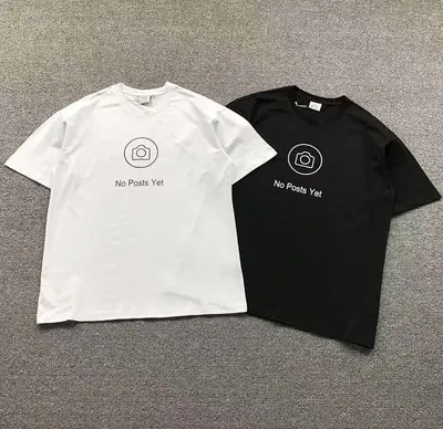 ￥108 VETEMENTS T-SHIRT 4112180628（im 170cm 57kg i wear size L in the phot）