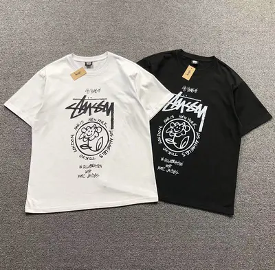 ￥78 STUSSY T-SHIRT 502192082（im 170cm 57kg i wear size M in the phot）