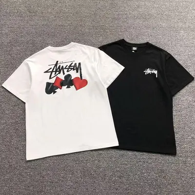 ￥78 STUSSY T-SHIRT 502193282 （im 170cm 57kg i wear size M in the phot）