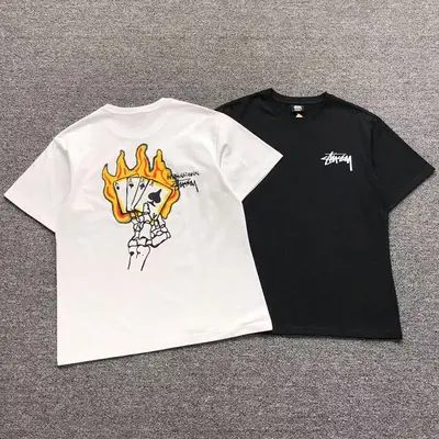 ￥78 STUSSY T-SHIRT 502193382（im 170cm 57kg i wear size M in the phot）