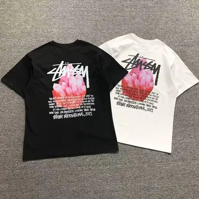 ￥78 STUSSY T-SHIRT 502192782 （im 170cm 57kg i wear size M in the phot）