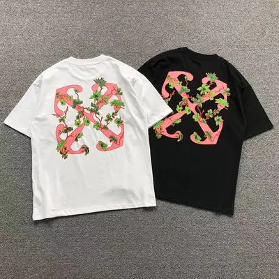 ￥98 OFF-WHITE T-SHIRT 502202219（im 170cm 57kg i wear size S in the phot）