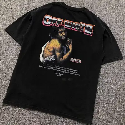 ￥115 OFF-WHITE T-SHIRT 502210119（im 170cm 57kg i wear size S in the phot）