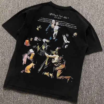 ￥115 OFF-WHITE T-SHIRT 502210319（im 170cm 57kg i wear size S in the phot）