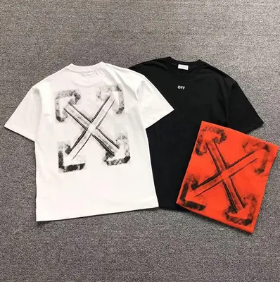 ￥98 OFF-WHITE T-SHIRT 502201519（im 170cm 57kg i wear size S in the phot）