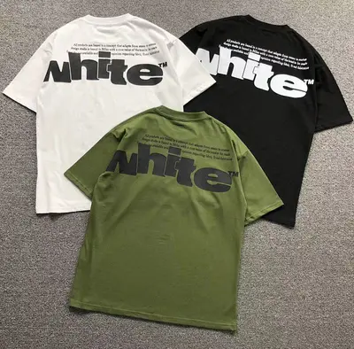 ￥98 OFF-WHITE T-SHIRT 502200519（im 170cm 57kg i wear size S in the phot）