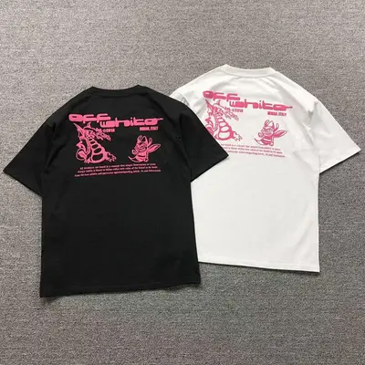 ￥95 OFF-WHITE T-SHIRT 502202319（im 170cm 57kg i wear size S in the phot）