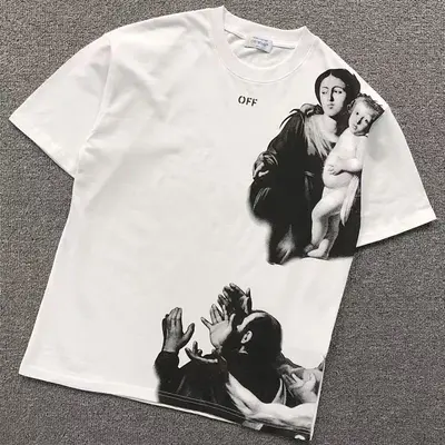 ￥108 OFF-WHITE T-SHIRT 502214219