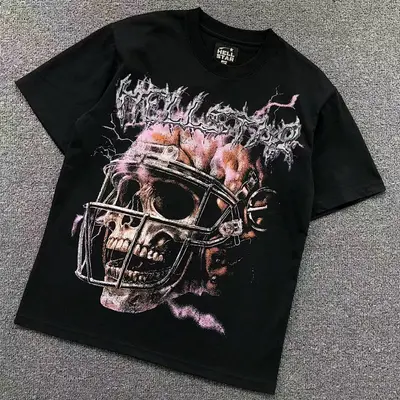 ￥78 HELLSTAR T-SHIRT 502220771（im 170cm 55kg i wear size M in the phot）