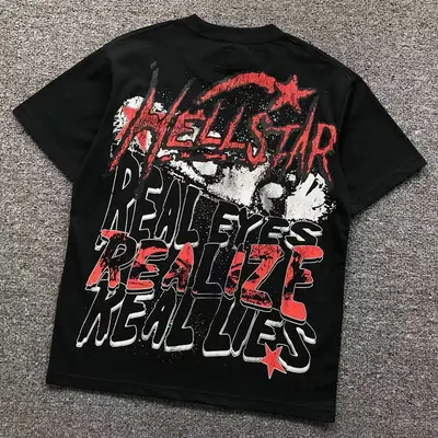 ￥78 HELLSTAR T-SHIRT 502221371（im 170cm 55kg i wear size M in the phot）